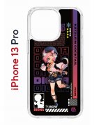 Чехол-накладка Apple iPhone 13 Pro (606543) Kruche PRINT Диона Геншин