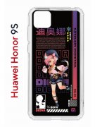 Чехол-накладка Huawei Honor 9S Kruche Print Диона Геншин