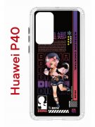 Чехол-накладка Huawei P40 (583862) Kruche PRINT Диона Геншин