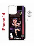 Чехол-накладка Apple iPhone 14  (625959) Kruche PRINT Диона Геншин