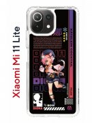 Чехол-накладка Xiaomi Mi 11 Lite (623777) Kruche PRINT Диона Геншин