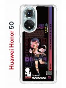 Чехол-накладка Huawei Honor 50 (610635) Kruche PRINT Диона Геншин
