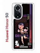 Чехол-накладка Huawei Honor 50 (610635) Kruche PRINT Диона Геншин