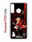 Чехол-накладка Huawei P30 Lite (585137) Kruche PRINT Ёимия Геншин