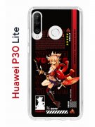 Чехол-накладка Huawei P30 Lite (585137) Kruche PRINT Ёимия Геншин