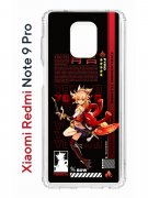 Чехол-накладка Xiaomi Redmi Note 9S/Redmi Note 9 Pro/Redmi Note 9 Pro Max Kruche Print Ёимия Геншин