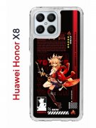 Чехол-накладка Huawei Honor X8 (638517) Kruche PRINT Ёимия Геншин