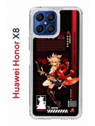 Чехол-накладка Huawei Honor X8 (638517) Kruche PRINT Ёимия Геншин