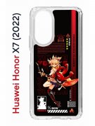 Чехол-накладка Huawei Honor X7 (2022) (638390) Kruche PRINT Ёимия Геншин