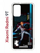 Чехол-накладка Xiaomi Redmi 9T Kruche Print Тарталья Геншин