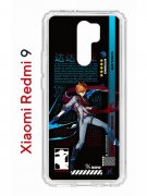 Чехол-накладка Xiaomi Redmi 9 Kruche Print Тарталья Геншин