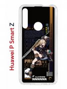 Чехол-накладка Huawei P Smart Z/Y9 Prime 2019/Honor 9X Kruche Print Фремине Геншин