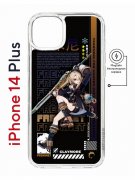 Чехол-накладка Apple iPhone 14 Plus (625965) Kruche PRINT Фремине Геншин
