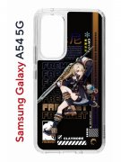 Чехол-накладка Samsung Galaxy A54 5G (638391) Kruche PRINT Фремине Геншин