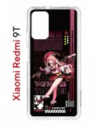 Чехол-накладка Xiaomi Redmi 9T (625951) Kruche PRINT Янь Фэй Геншин