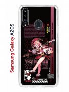 Чехол-накладка Samsung Galaxy A20S (588937) Kruche PRINT Янь Фэй Геншин