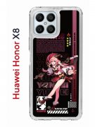 Чехол-накладка Huawei Honor X8 Kruche Print Янь Фэй Геншин