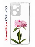 Чехол-накладка Xiaomi Poco X5 Pro 5G (641594) Kruche PRINT Пион