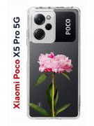 Чехол-накладка Xiaomi Poco X5 Pro 5G (641594) Kruche PRINT Пион