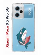 Чехол-накладка Xiaomi Poco X5 Pro 5G (641594) Kruche PRINT Акула