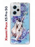 Чехол-накладка Xiaomi Poco X5 Pro 5G (641594) Kruche PRINT Грация