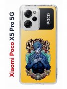 Чехол-накладка Xiaomi Poco X5 Pro 5G (641594) Kruche PRINT Джокер