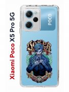 Чехол-накладка Xiaomi Poco X5 Pro 5G (641594) Kruche PRINT Джокер