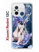 Чехол-накладка Xiaomi Redmi 12C (641591) Kruche PRINT Грация