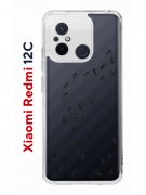 Чехол-накладка Xiaomi Redmi 12C (641591) Kruche PRINT Муравьи