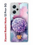 Чехол-накладка Xiaomi Redmi Note 12 Pro+ 5G Kruche Print Цветочный шар