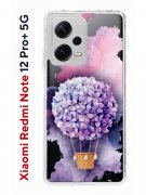 Чехол-накладка Xiaomi Redmi Note 12 Pro+ 5G Kruche Print Цветочный шар