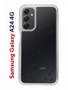 Чехол-накладка Samsung Galaxy A24 4G (641586) Kruche PRINT Муравьи