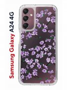 Чехол-накладка Samsung Galaxy A24 4G (641586) Kruche PRINT Сакура