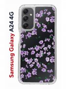 Чехол-накладка Samsung Galaxy A24 4G (641586) Kruche PRINT Сакура