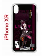 Чехол-накладка Apple iPhone XR (580656) Kruche PRINT Лини Геншин
