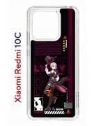 Чехол-накладка Xiaomi Redmi 10C (623779) Kruche PRINT Лини Геншин