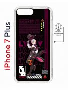 Чехол-накладка Apple iPhone 7 Plus (626141) Kruche PRINT Лини Геншин