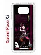 Чехол-накладка Xiaomi Poco X3 (593960) Kruche PRINT Лини Геншин