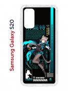Чехол-накладка Samsung Galaxy S20 (582682) Kruche PRINT Линнет Геншин