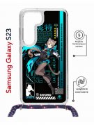 Чехол-накладка Samsung Galaxy S23 (638523) Kruche PRINT Линнет Геншин