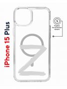 Чехол-накладка Apple iPhone 15 Plus (641583) Kruche PRINT Zet