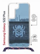 Чехол-накладка Samsung Galaxy S22 Plus (638527) Kruche PRINT Граффити Паук