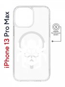 Чехол-накладка Apple iPhone 13 Pro Max (610637) Kruche PRINT Лого Северный Паук 2