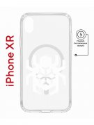 Чехол-накладка Apple iPhone XR (598897) Kruche PRINT Лого Северный Паук 2