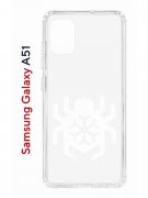 Чехол-накладка Samsung Galaxy A51 (582691) Kruche PRINT Лого Северный Паук 2