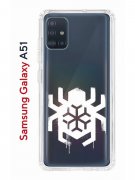 Чехол-накладка Samsung Galaxy A51 (582691) Kruche PRINT Лого Северный Паук 2