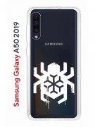 Чехол-накладка Samsung Galaxy A50 2019 (583850) Kruche PRINT Лого Северный Паук 2