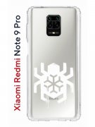 Чехол-накладка Xiaomi Redmi Note 9 Pro  (588932) Kruche PRINT Лого Северный Паук 2