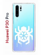 Чехол-накладка Huawei P30 Pro (580674) Kruche PRINT Лого Северный Паук 2