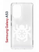 Чехол-накладка Samsung Galaxy A53 5G (630894) Kruche PRINT Лого Северный Паук 2